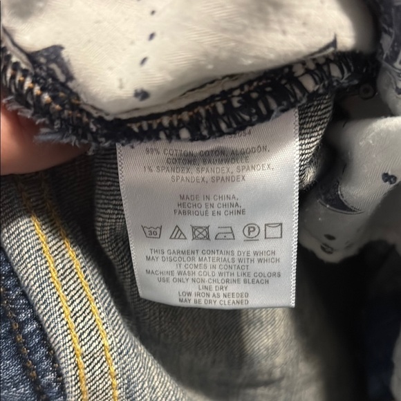 Pilcro and the letterpress hyphen size 32 Classic Blue Jean Shorts - Picture 7 of 7